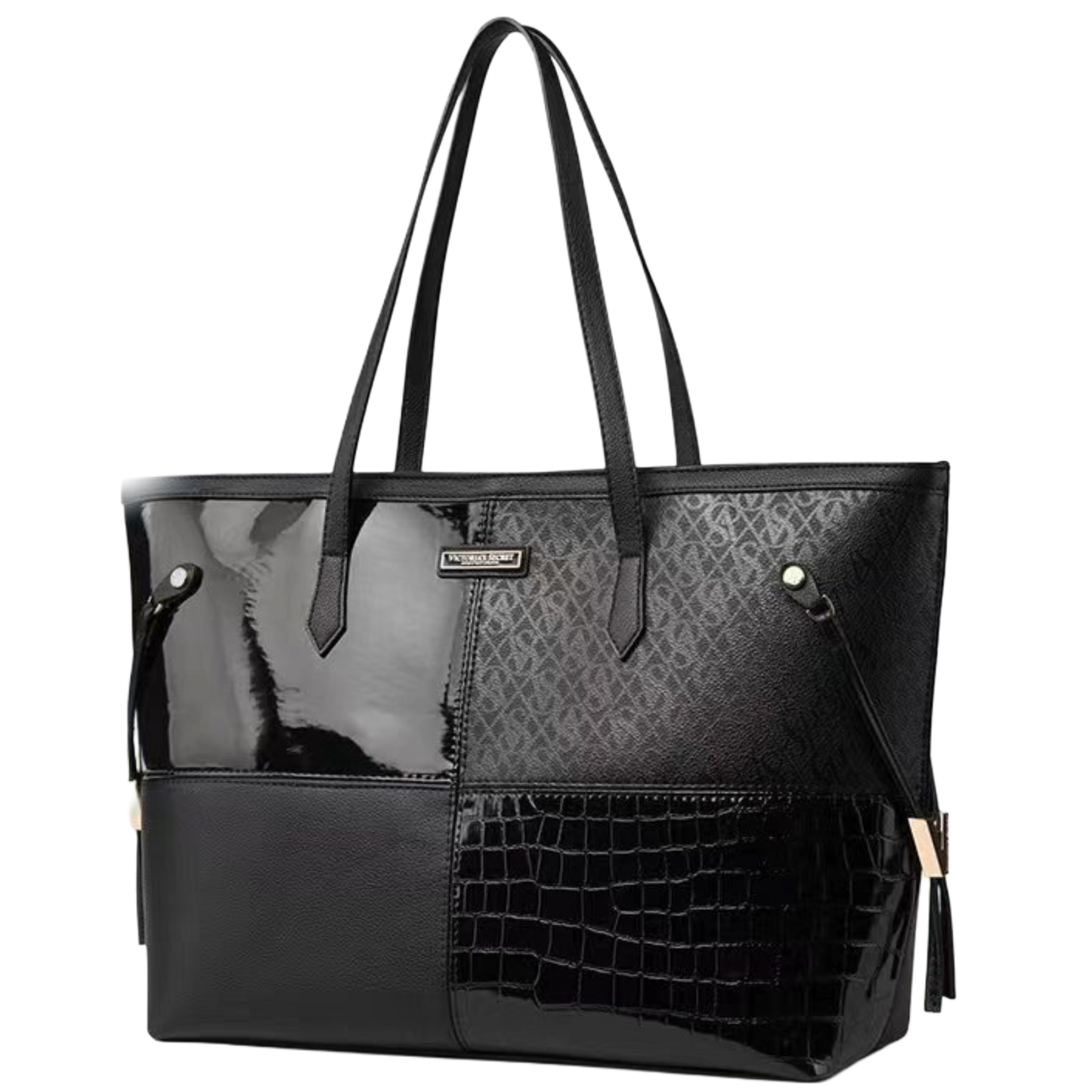 Bolso de Hombro Black Patchwort