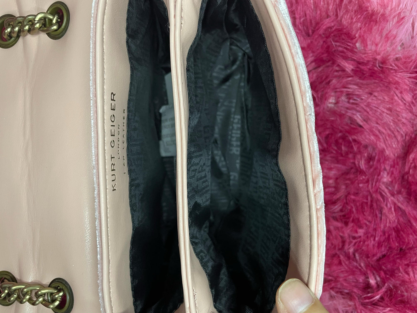 Bolso CrossBody Velvet Kensington Pink