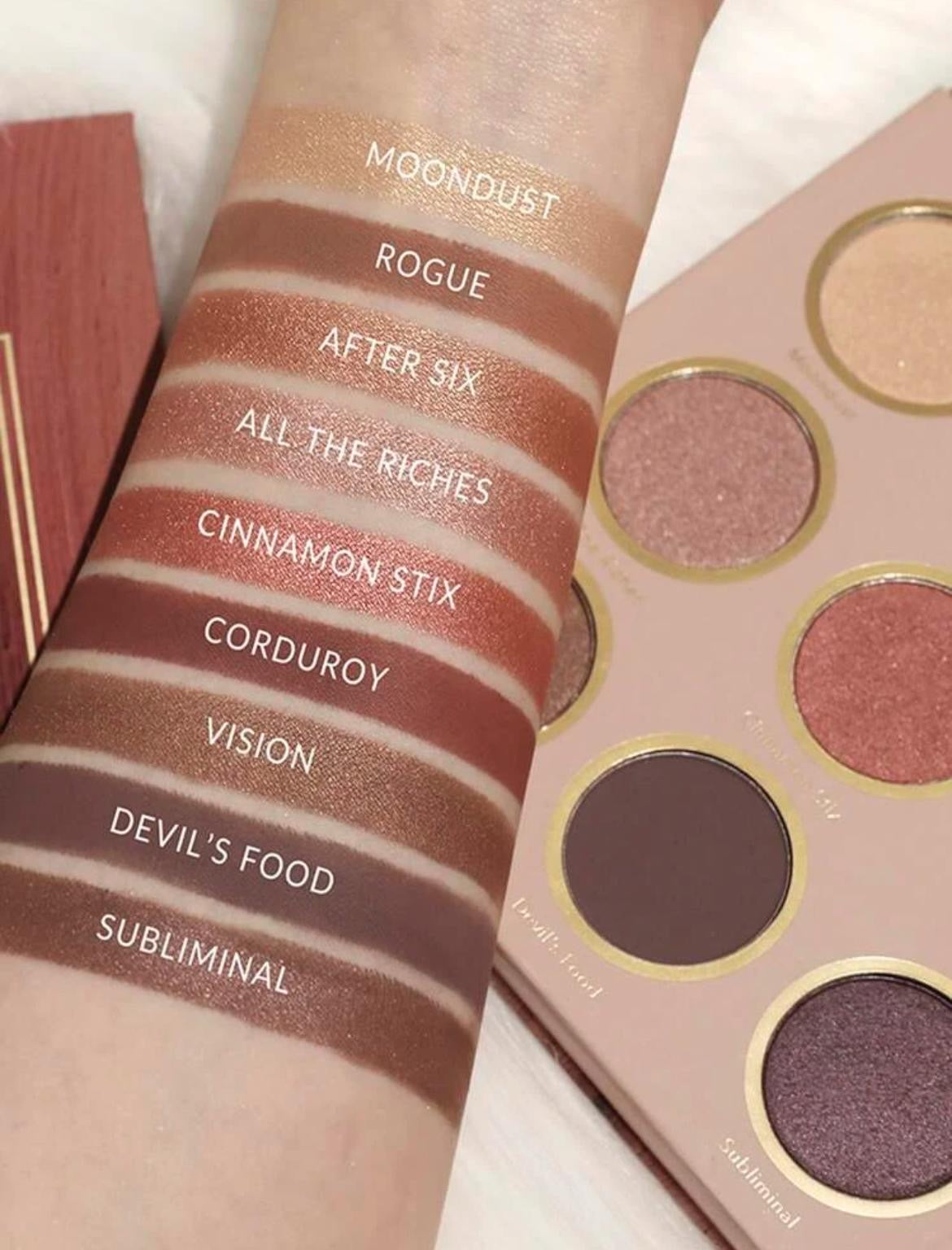 Paletas de Sombras