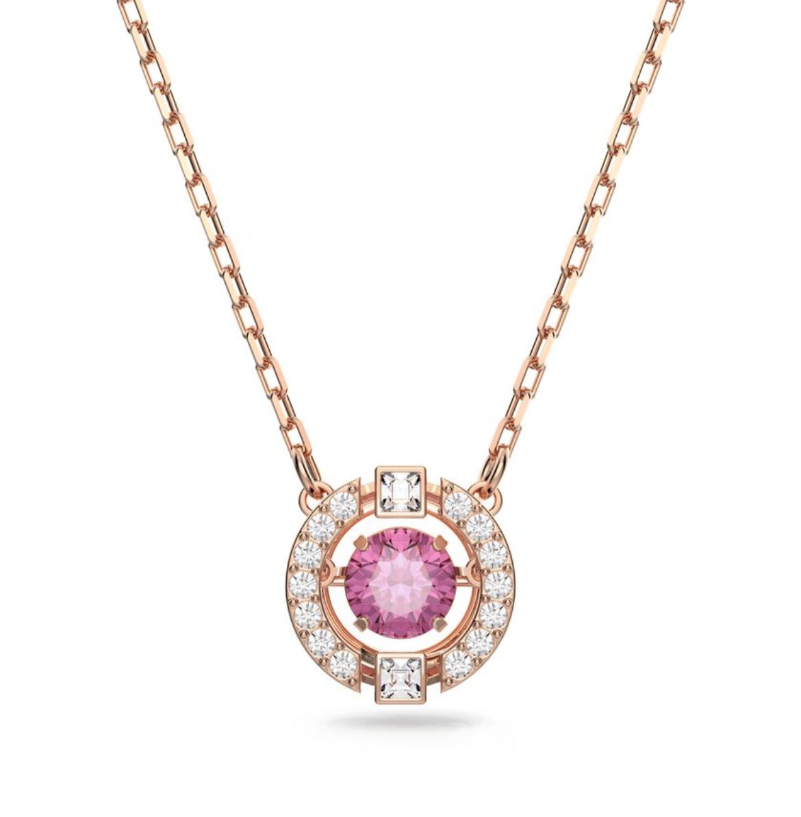 Collar Sparkling Dance Red Rose Gold
