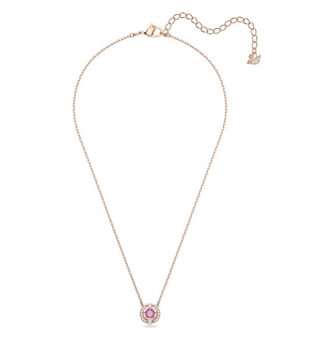 Collar Sparkling Dance Red Rose Gold