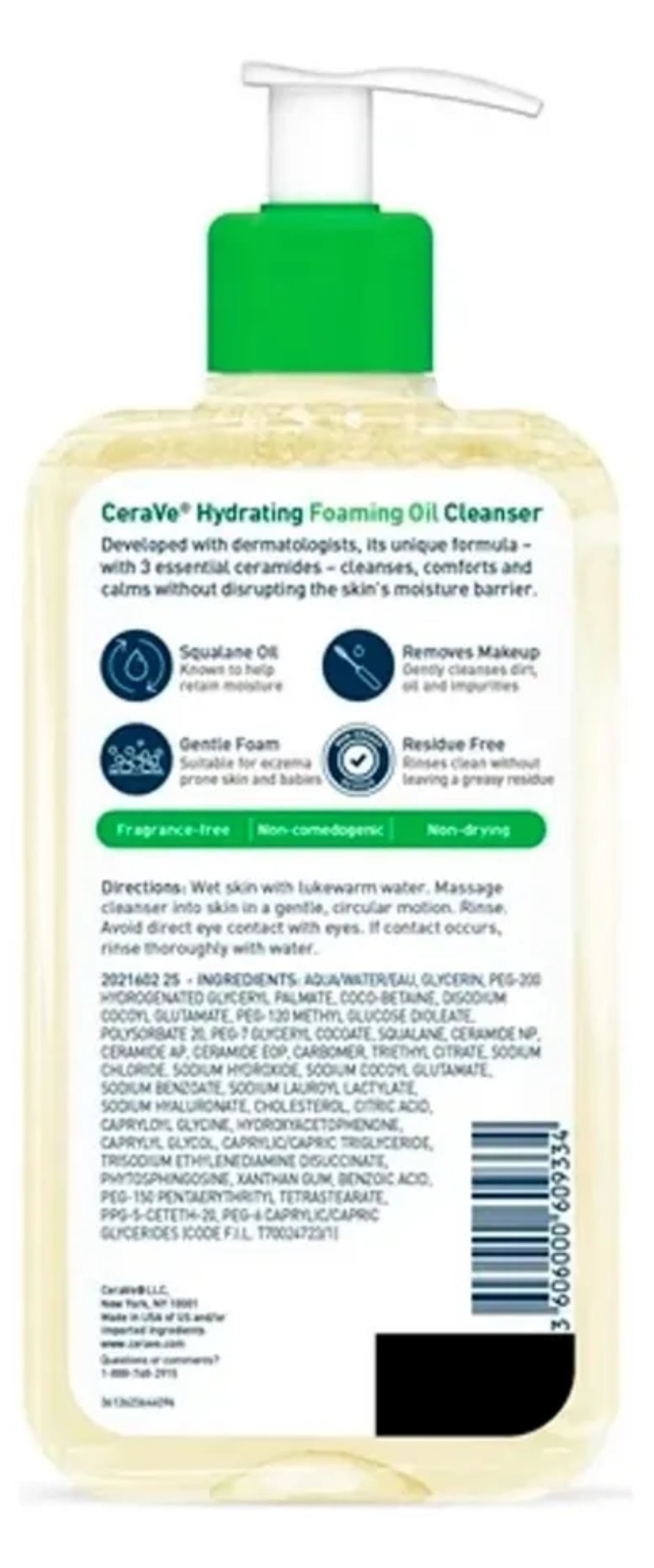 Hydrating Foaming Oil Cleanser