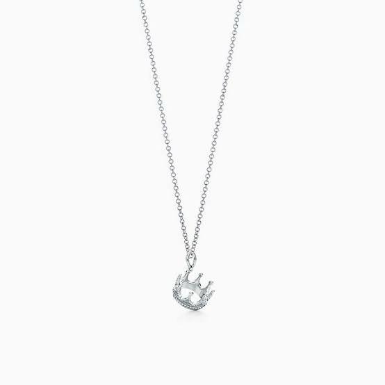 TIFFANY&CO - Crown Charm in Silver